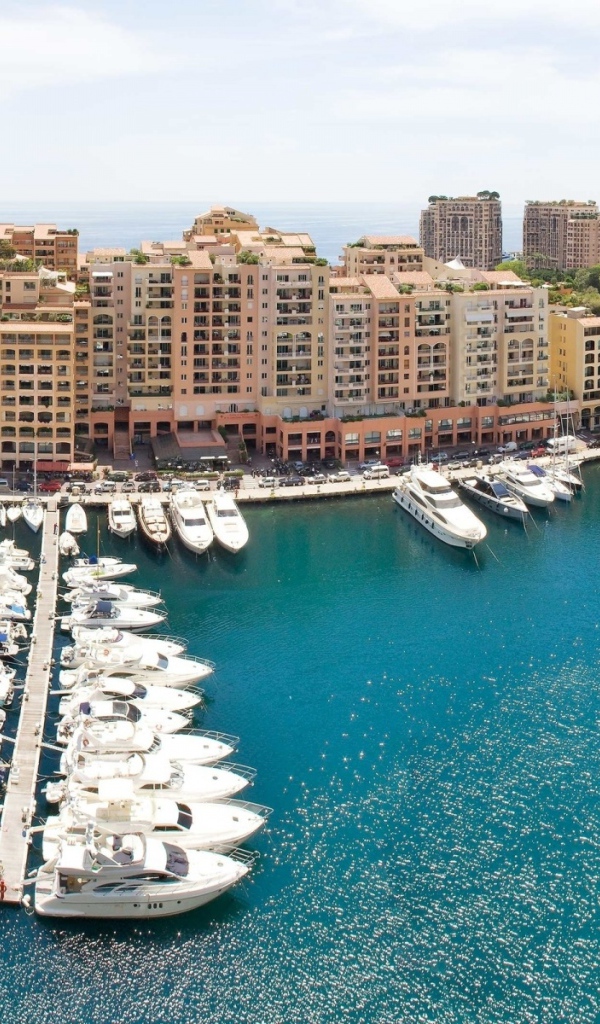 Порт в Монте-Карло, Франция