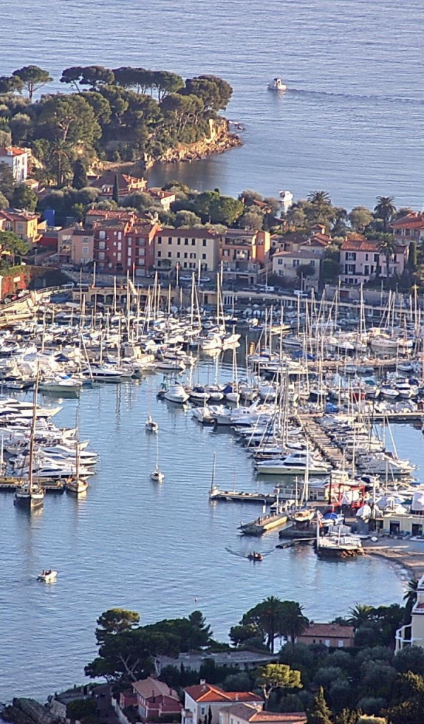 Порт на курорте Сен-Жан-Кап-Ферра, Франция