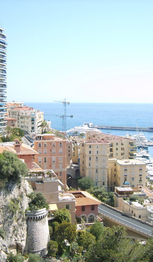 Скалы в Монте-Карло, Франция