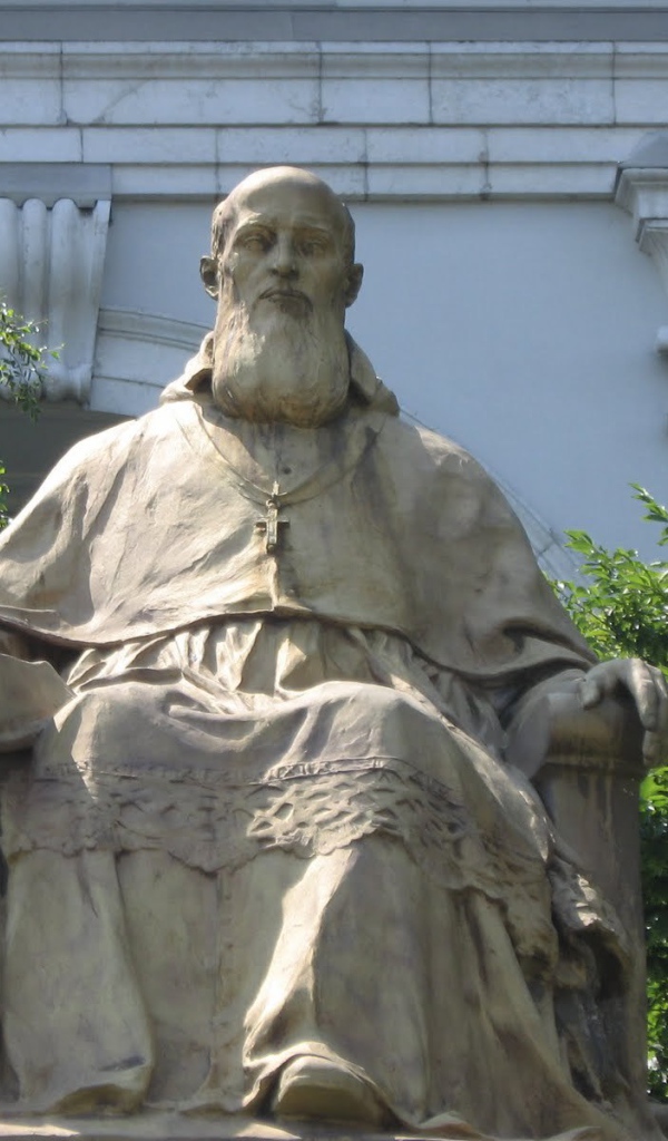 Статуя в городе Аннеси, Франция