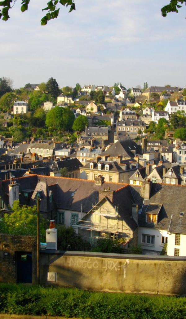 Город в Бретань, Франция