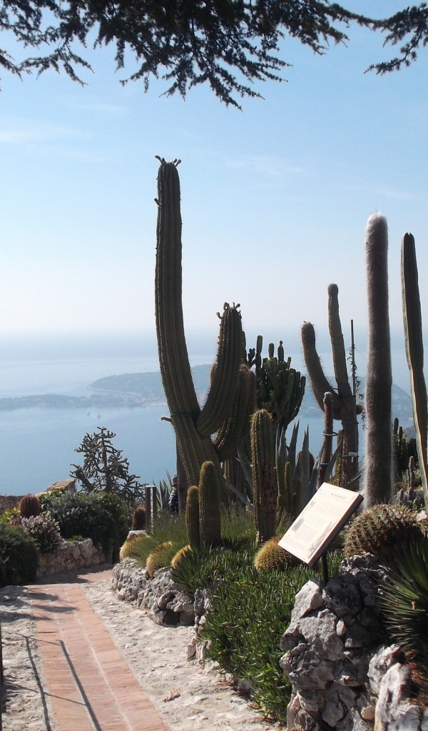 Дорожка на курорте Эз, Франция