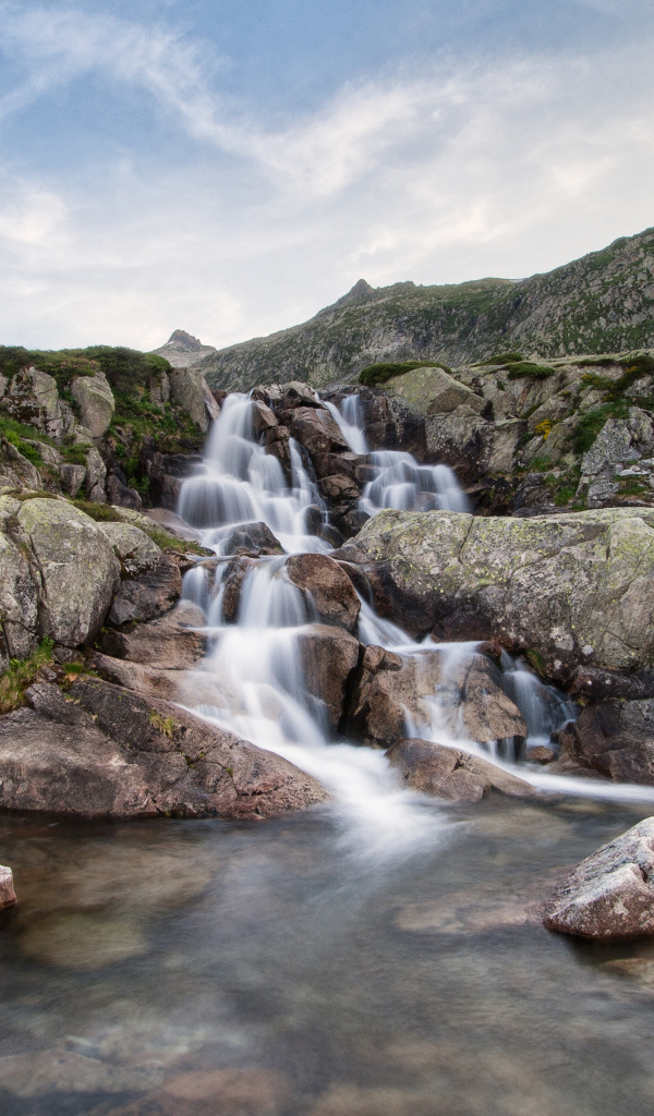 Водопад во Франции