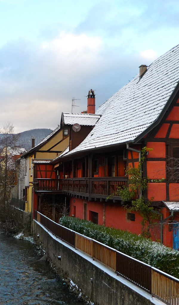 Зима в Эльзасе, Франция