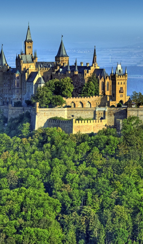 Старинная крепость в Германии