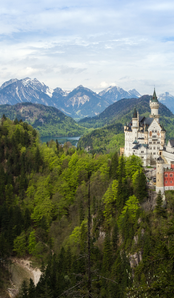 Замок Нойшванштайн, Бавария, Германия