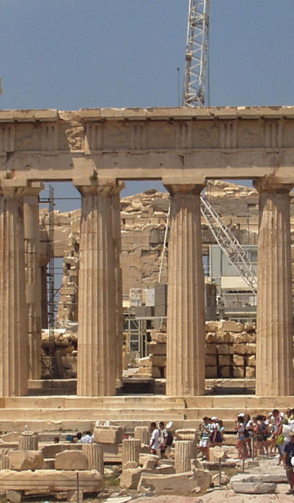 Древние руины в Афинах