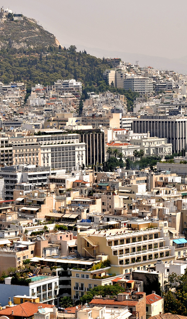 Гора в Афинах