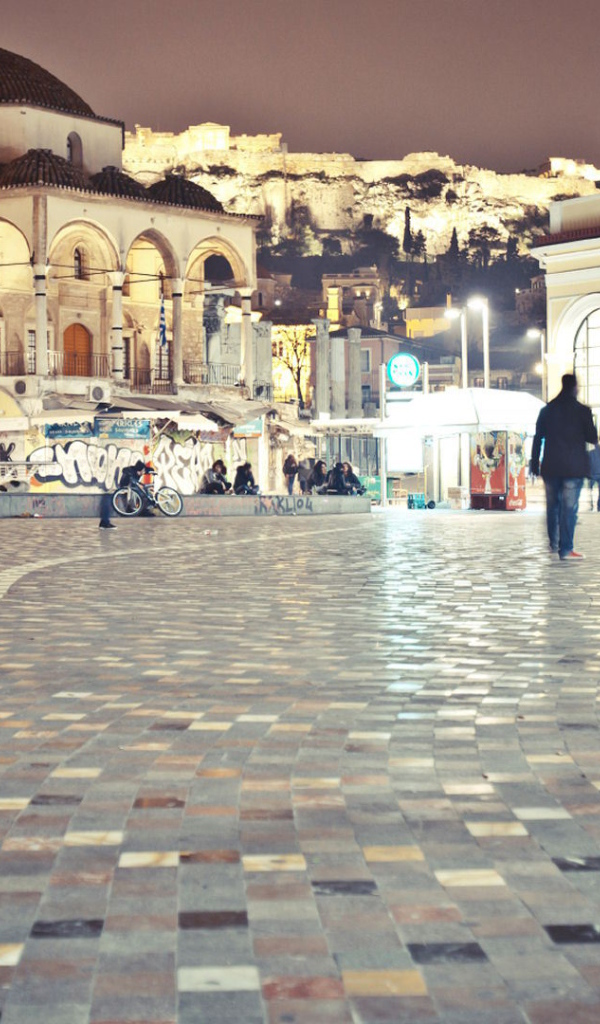 Городская площадь в Афинах