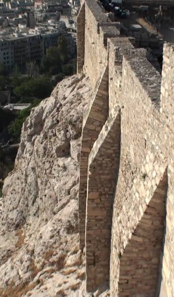 Вид с Акрополя в Афинах