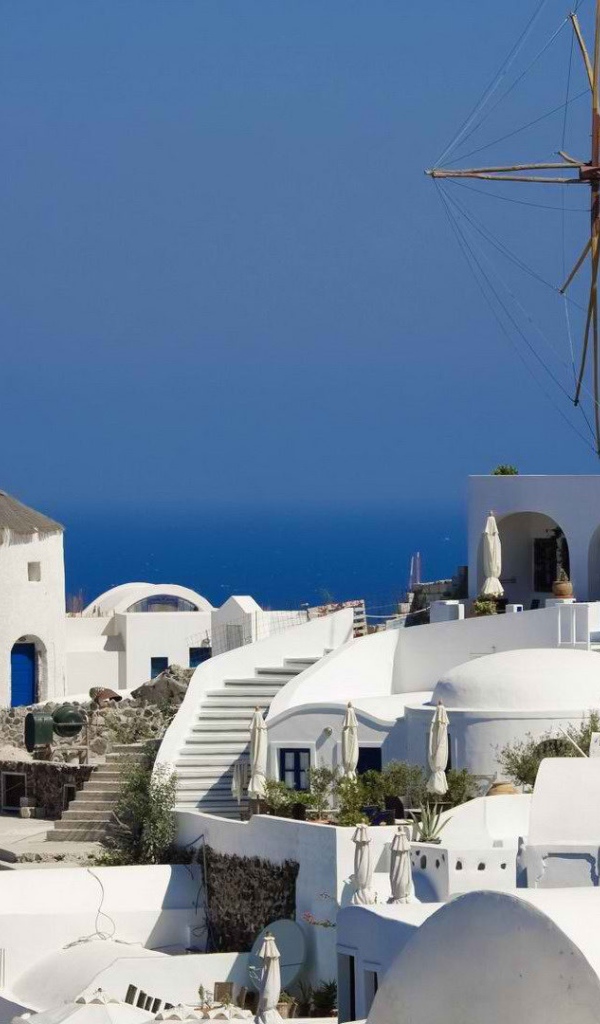 Санторини в Греции