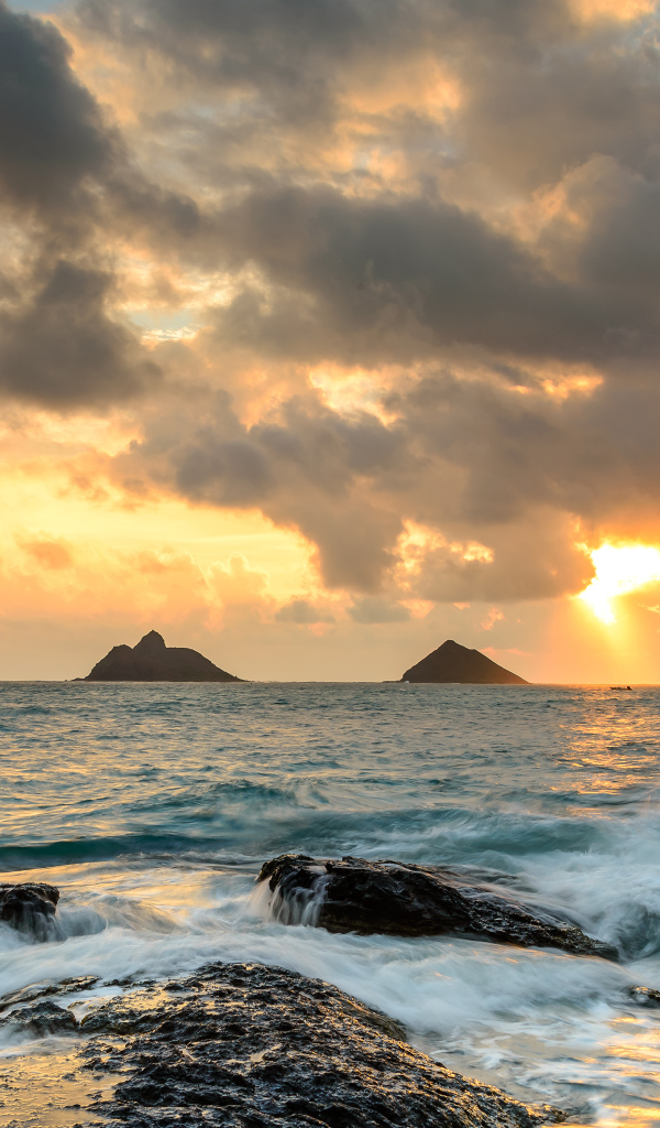 Рассвет в Каилуа-Кона, Гавайи
