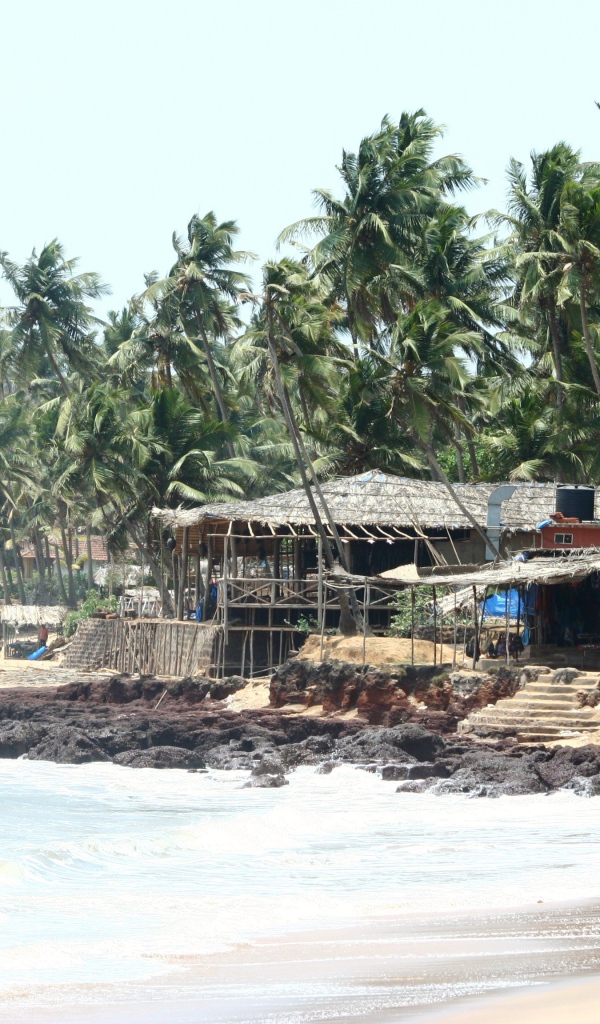 Отпуск на пляжах в Анджуне