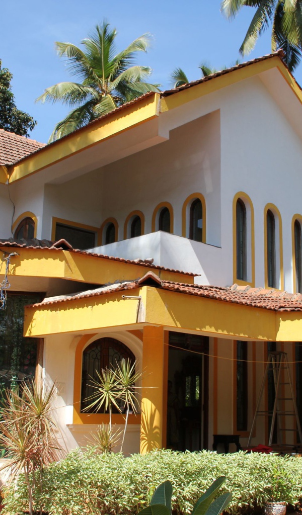 Красивые дома в Гоа