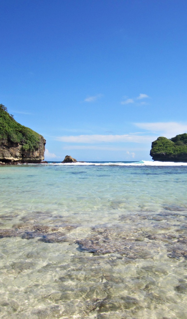 Голубая вода в Гоа