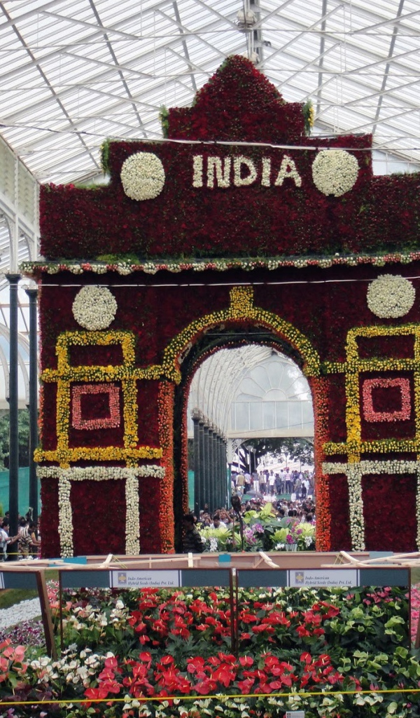 Шоу цветов в Бангалоре