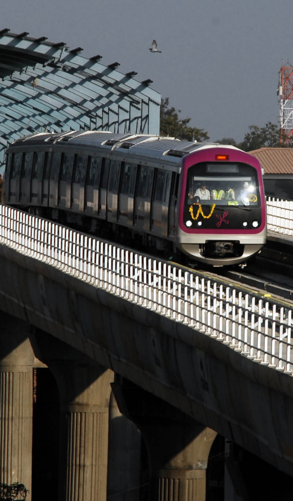 Наземное метро в Бангалоре