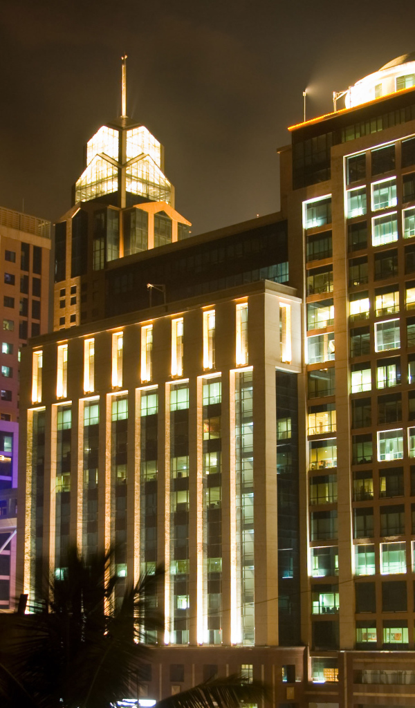 Ночные огни Бангалора