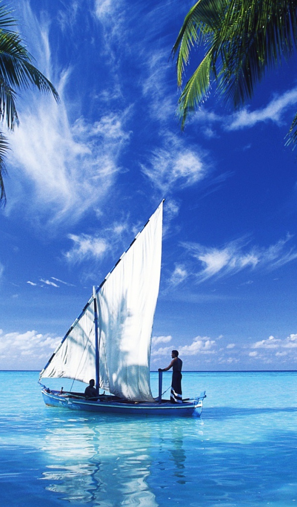 Парусник на Андаманских островах