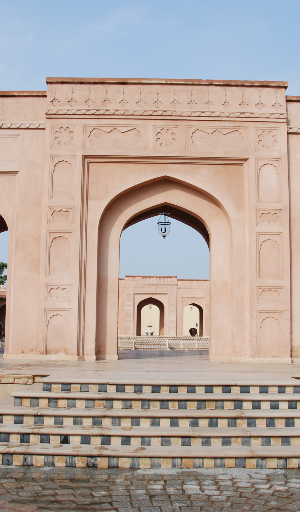 Скульптуры слонов в Агре