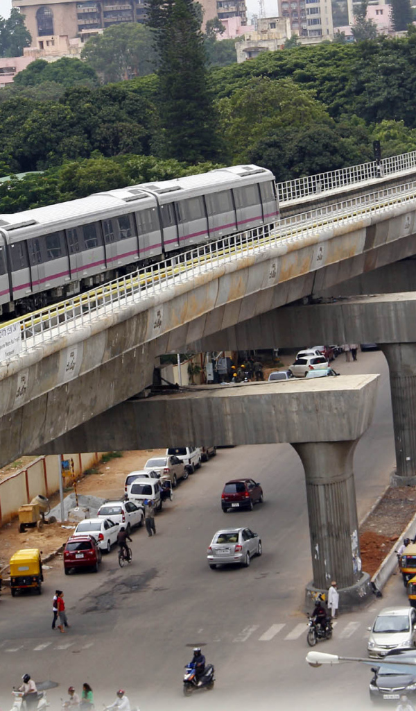 Транспортное движение в Бангалоре