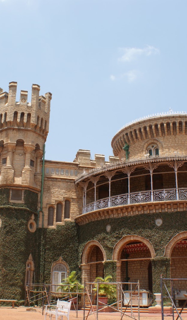 Необычный замок в Бангалоре