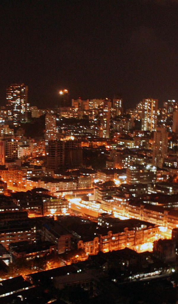 Ночной Мумбай