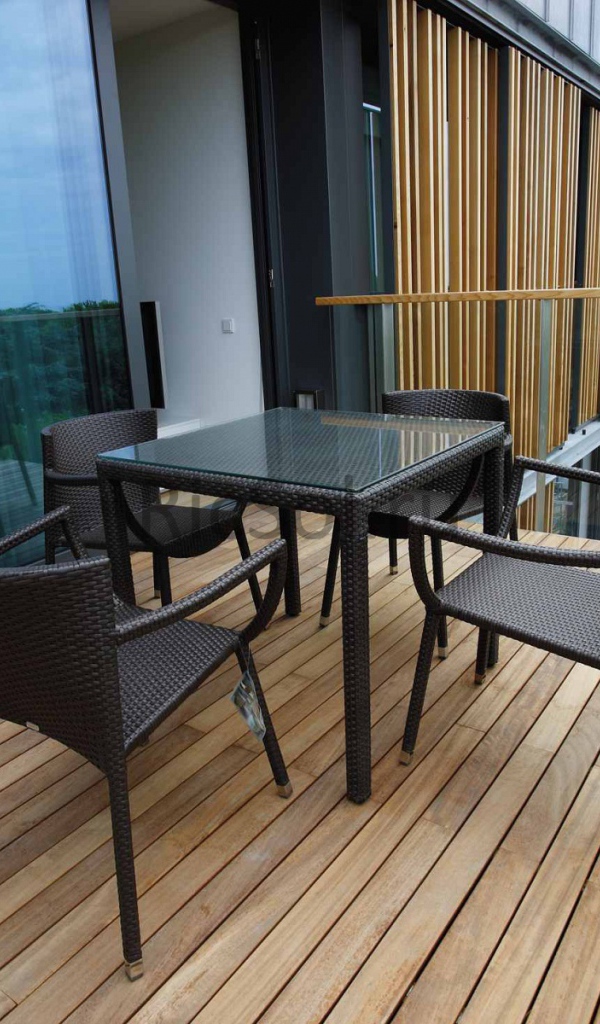 Балкончик в отеле на курорте Лидо ди Езоло, Италия