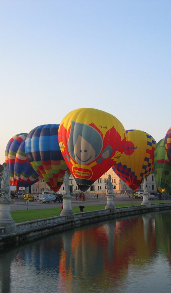 Фестиваль воздушных шаров в Падуе, Италия