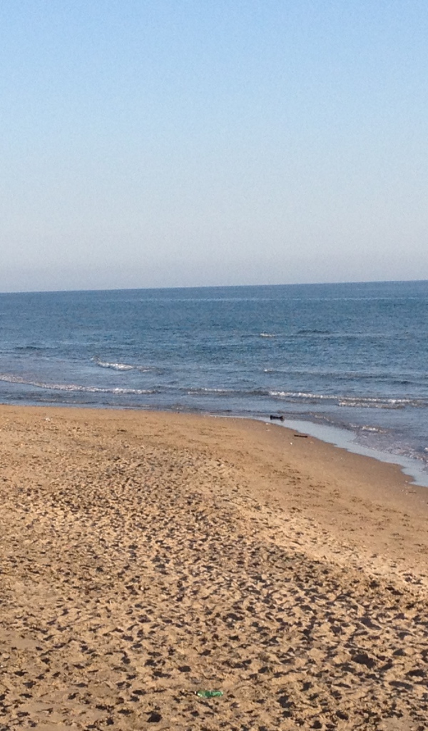 Пляж на курорте Сабаудия, Италия