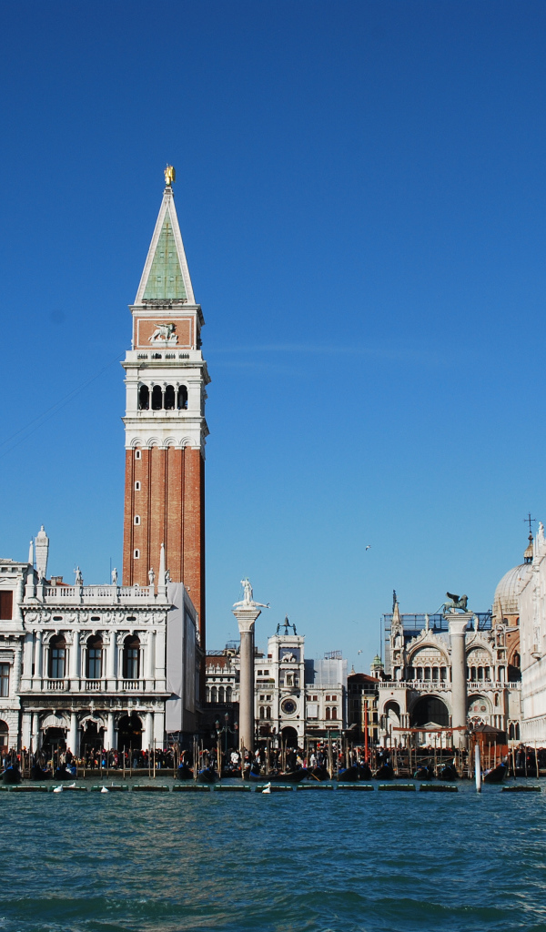 Колокольня собора в Венеции, Италия
