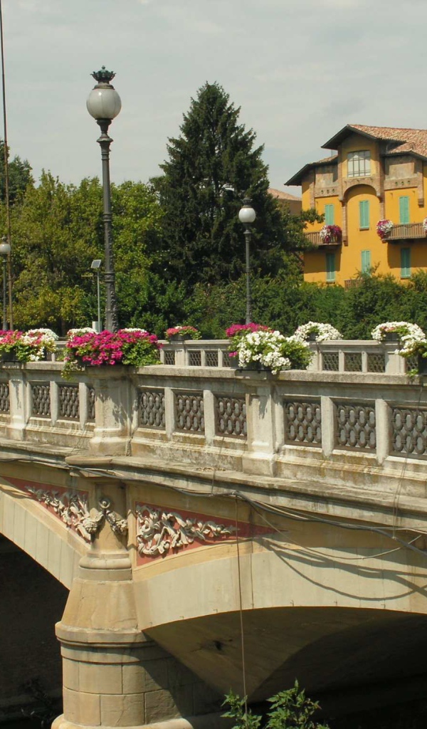 Мост в Парме, Италия