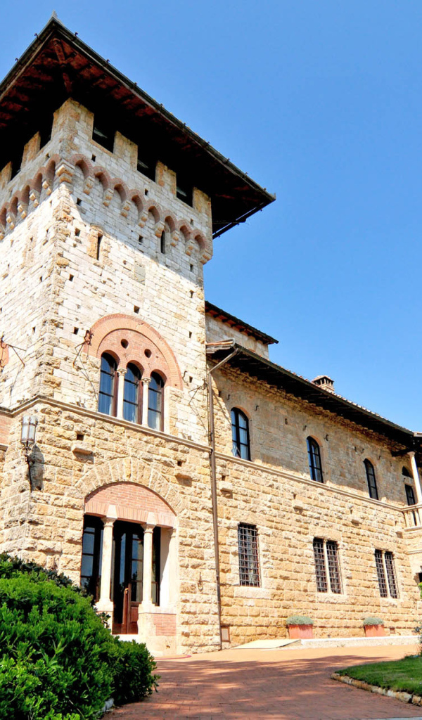 Замок в Сиене, Италия