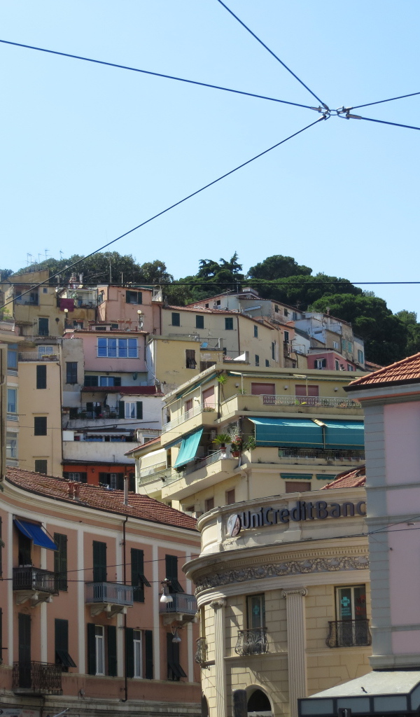 Город на курорте Диано Марино, Италия