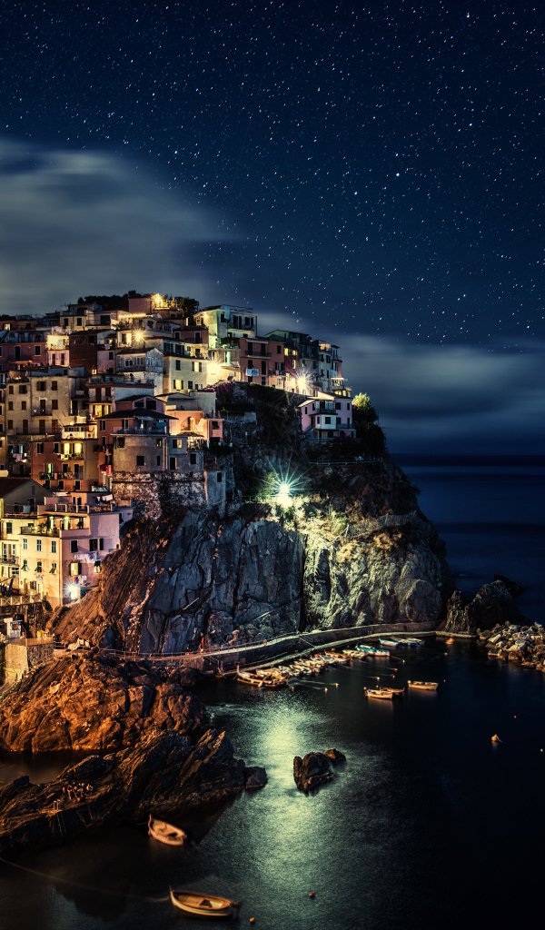 Город Манарола, Италия