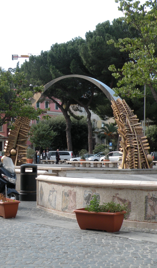 Городской парк в Тиволи, Италия