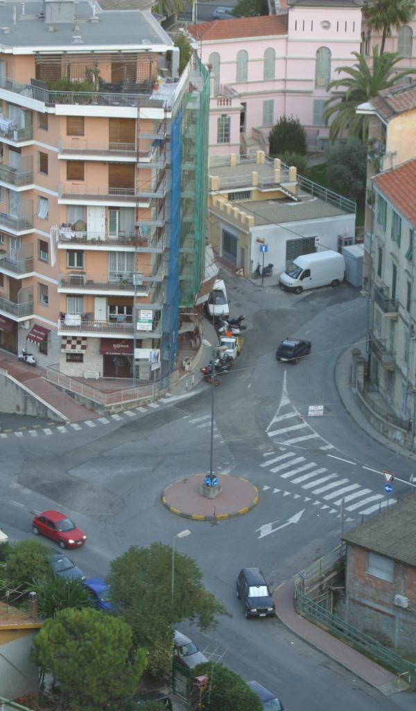 Городские улицы в Сан Ремо, Италия