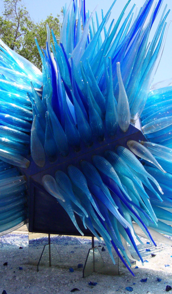 Стеклянная скульптура на острове Мурано, Италия