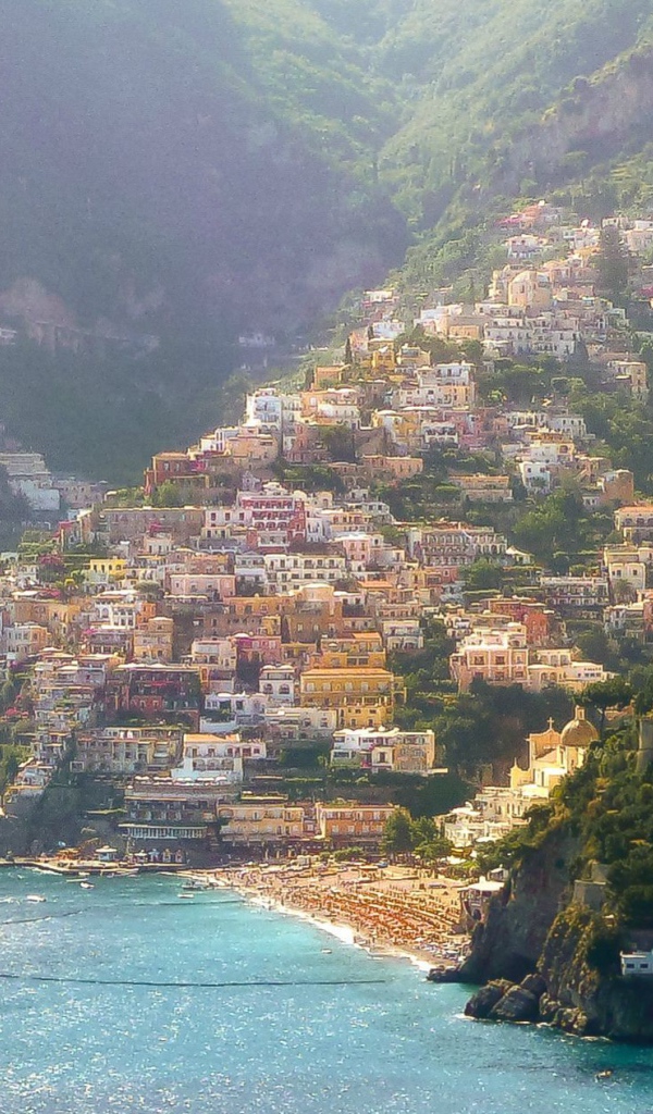 Город-курорт Позитано, Италия