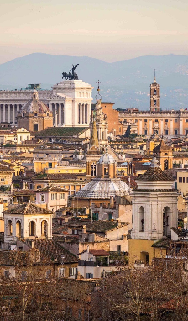 Семь холмов в Риме, Италия