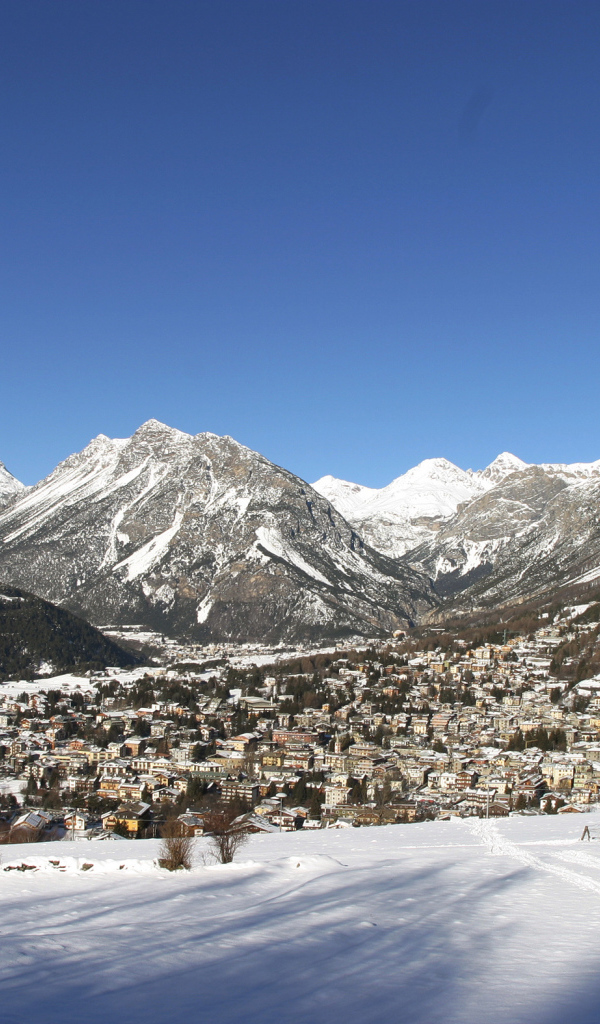 Горнолыжный курорт в Бормио, Италия