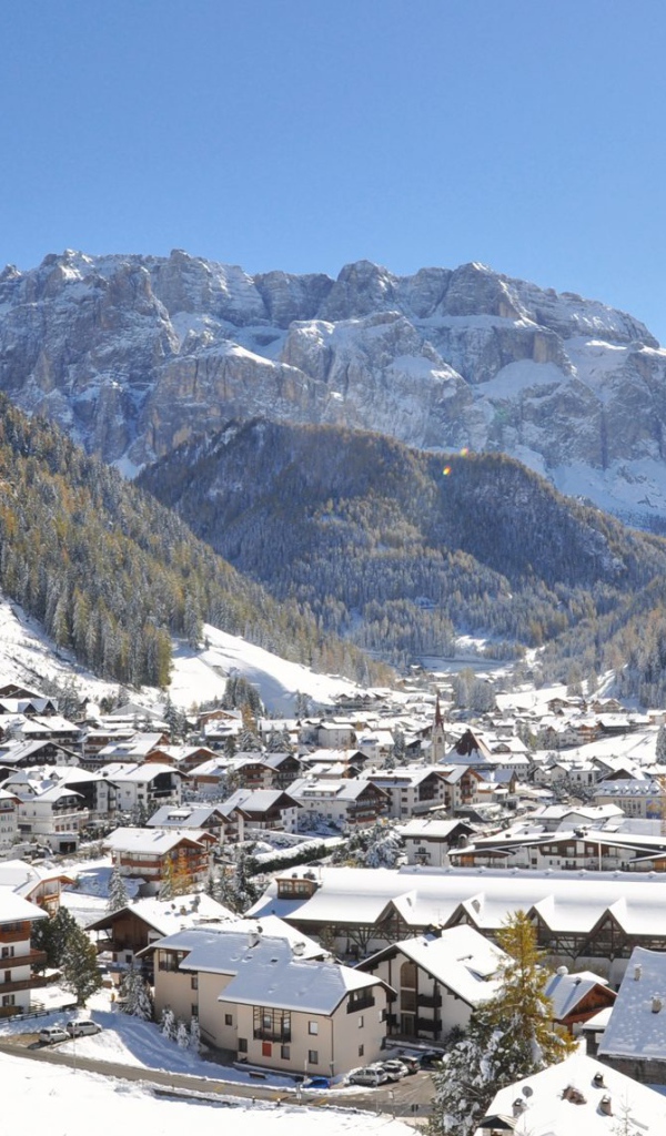 Горнолыжный курорт Валь Гардена, Италия