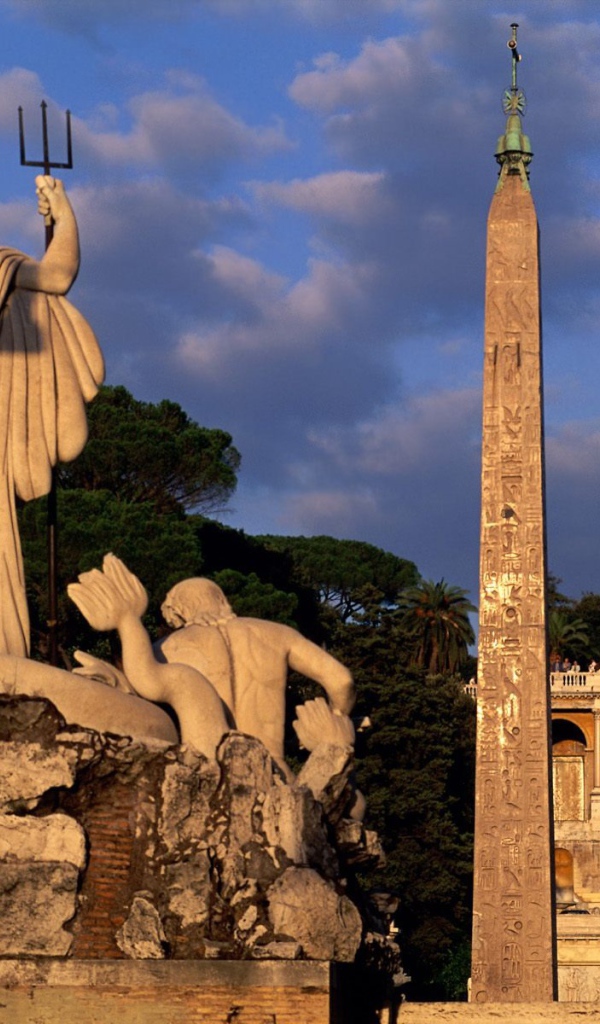 Статуи богов в Риме, Италия