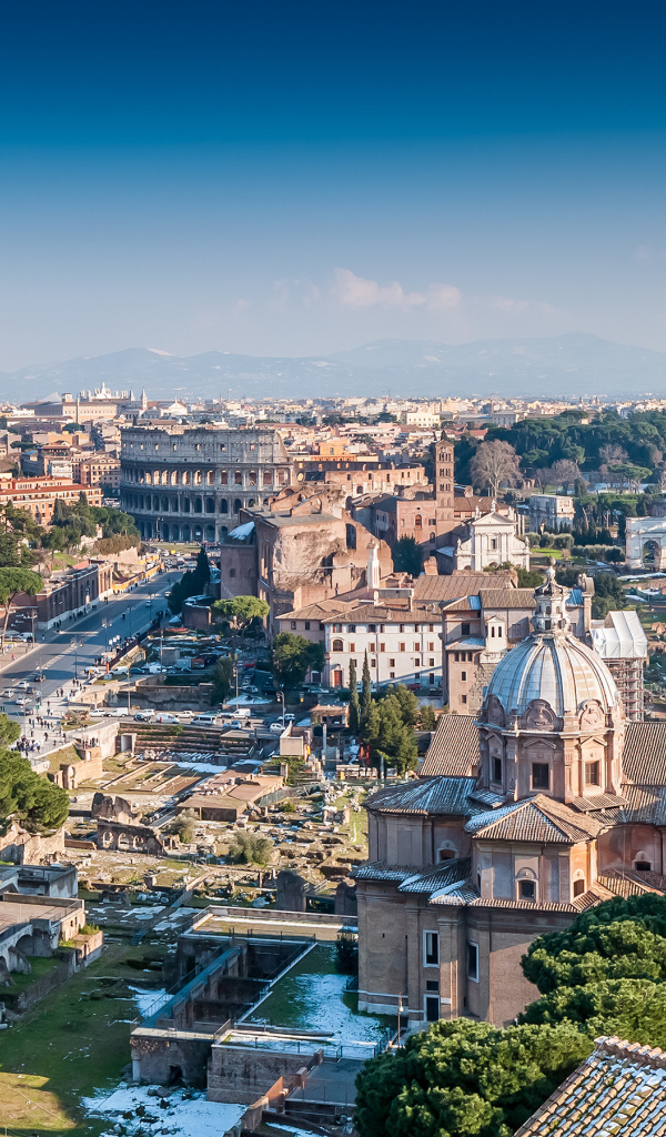 Древний город в Риме, Италия