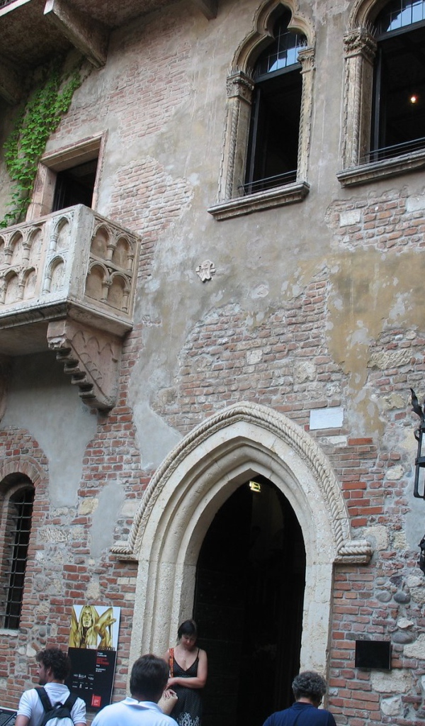 Дом в котором жила Джульетта в Вероне, Италия