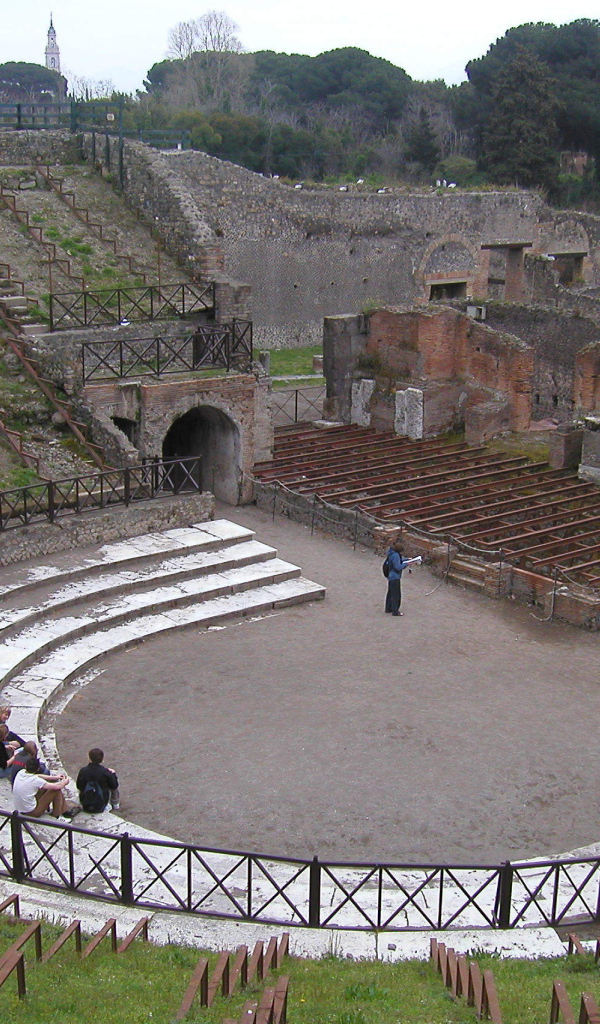 Театр в Помпеях, Италия