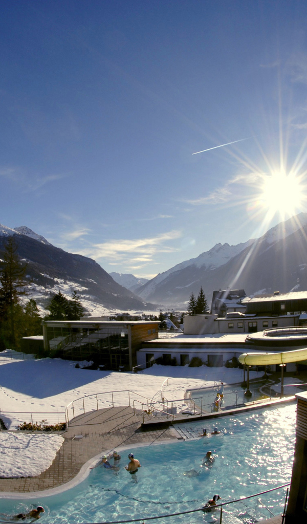 Термальный курорт в Бормио, Италия