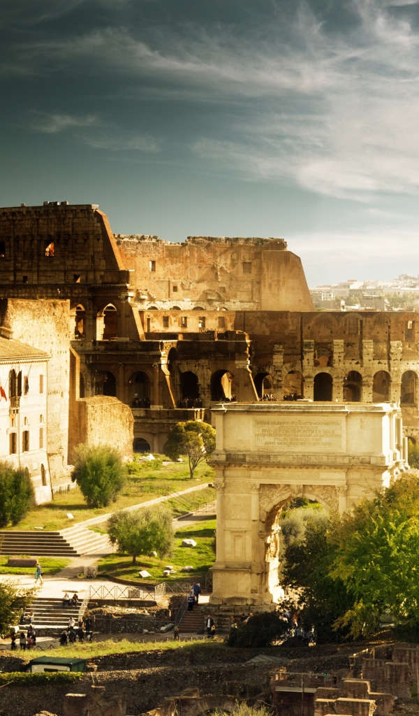 Прогулка после грозы в Риме, Италия