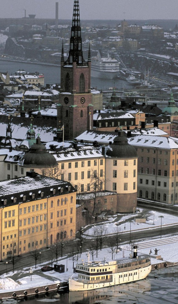 Зимний вид на курорте Лидо ди Езоло, Италия
