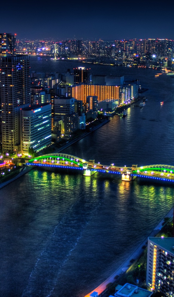 Река в Токио
